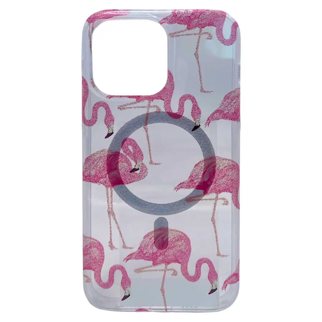 iPhone 16 Pro Max Designed Case MagSafe Flamingo